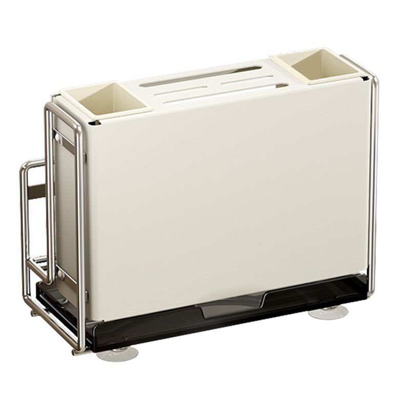 厨房刀架置物架磁吸多功能菜刀锅具菜板筷子锅盖一体式厨具收纳架