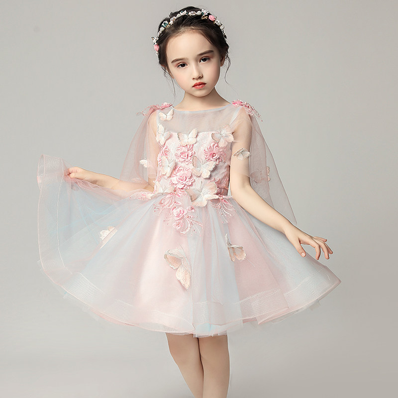 儿童礼服公主裙粉色女童晚礼服婚纱蓬蓬纱主持人演出服小花童裙子,童装/婴儿装/亲子装,儿童礼服,淘宝优惠券,粉丝福利购,淘宝优惠卷