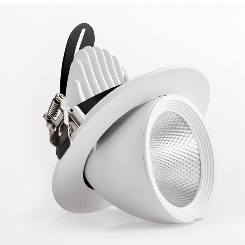 登斯邦象鼻灯led防眩射灯嵌入式可调角度服装店专用店铺97高显色,家装灯饰光源,嵌入式射灯,淘宝优惠券,粉丝福利购,淘宝优惠卷