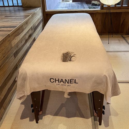 美容床床单开洞隔脏被单被子保护套可定制logo