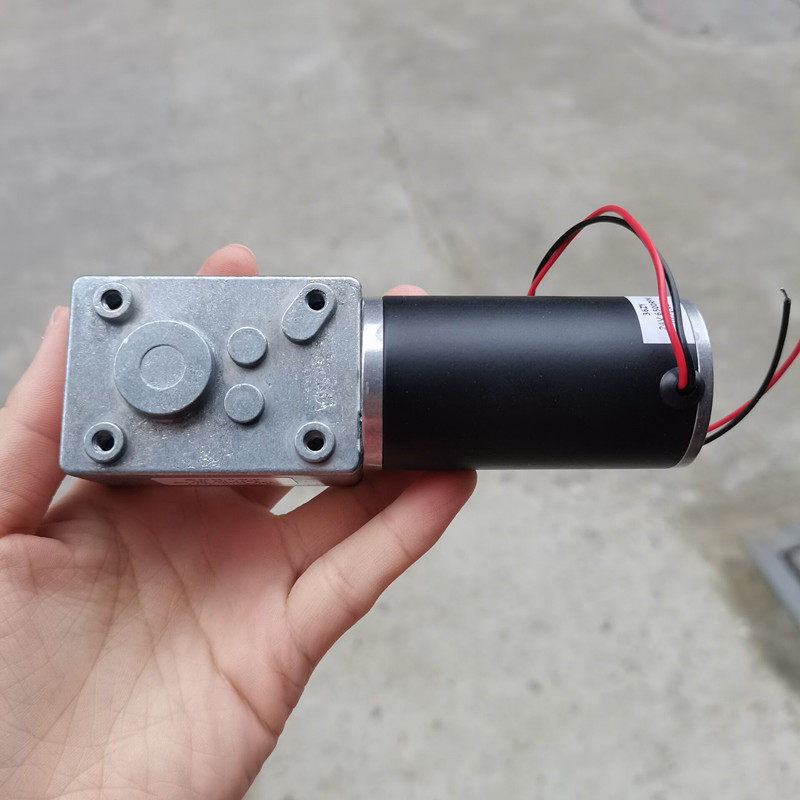 直流齿轮减速电机有刷2W JZ 2涡轮蜗杆调速正反转