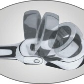 鹰之印 向多角度梅口快速扳手 件活动两用扳手