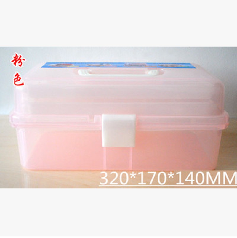 大号层工具箱 学生 国画工具箱 塑料多层绘画箱 美术箱