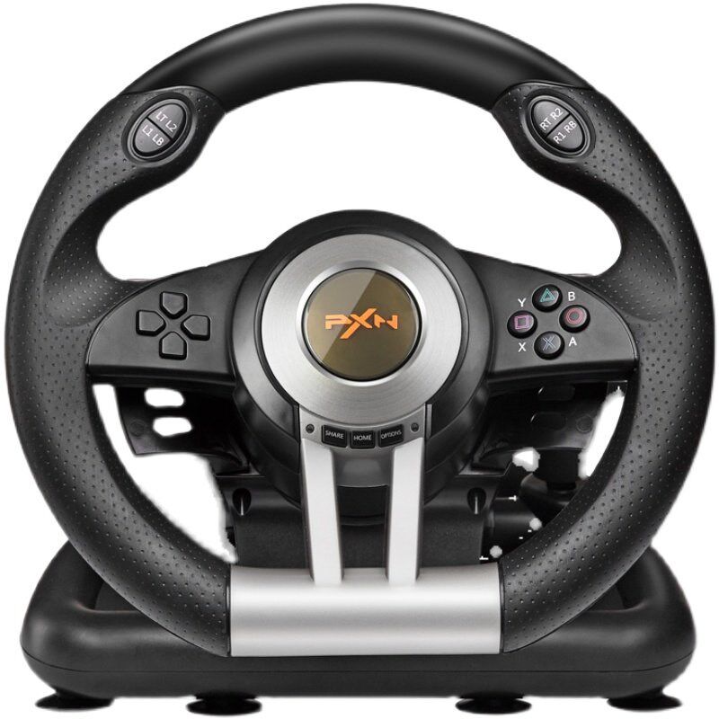 莱仕达游戏方向盘电脑模拟wi模拟器汽车o赛车驾驶