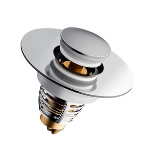 日丰洗脸盆漏水塞子面盆台盆防堵按压式洗手池盆弹跳下水