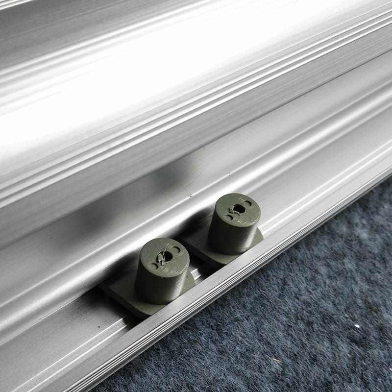 易拉宝架子 易拉宝海报制作  加厚铝合金包盖易拉宝*