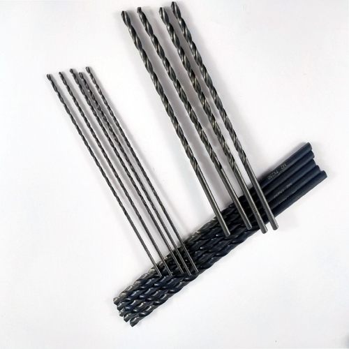 M2直柄加长麻钻头超长深孔钻咀全磨合金打孔钢铁超硬金属 mm