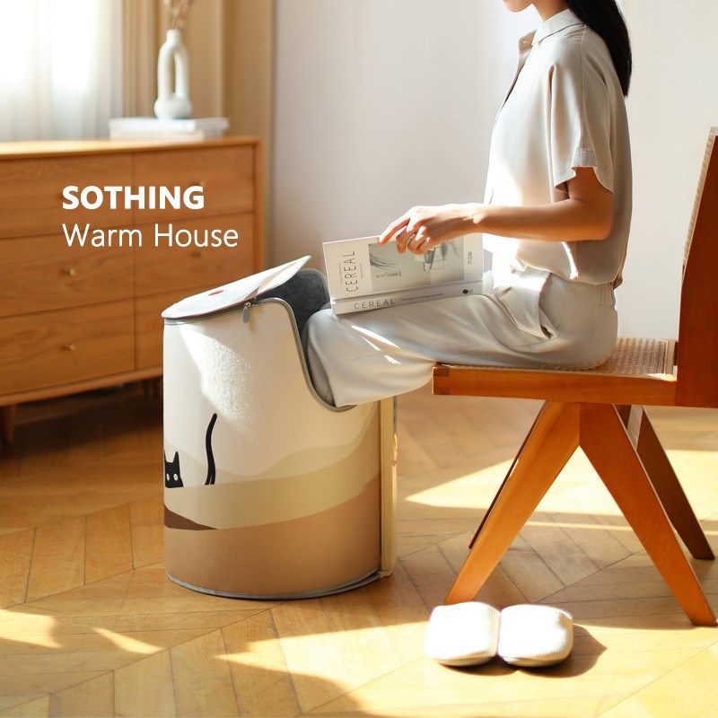 OTHING向物  Wm Houe 暖脚屋 室内桌下取暖器 立体取暖设计