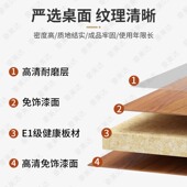 折叠家用餐桌小户型圆桌现代桌椅便携出租屋吃饭桌子