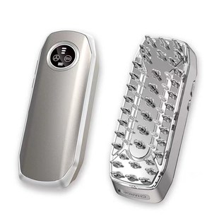 激光头生发梳红外线梳子电动头皮按摩梳红光导入防脱发梳毛囊激活