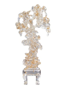 邸高DECO样板房装饰品售楼处中式柜体装饰摆件高级感艺术搭配套装