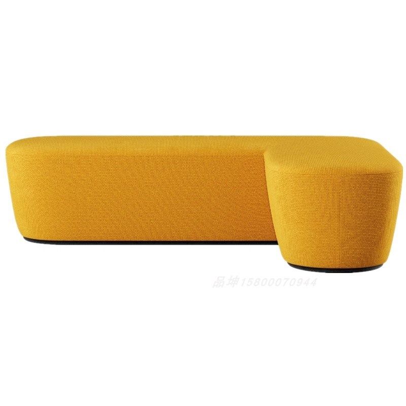 极简创意无靠背沙发异型三角形公司休息区接待洽谈会客皮布沙发凳,商业/办公家具,沙发,淘宝优惠券,粉丝福利购,淘宝优惠卷