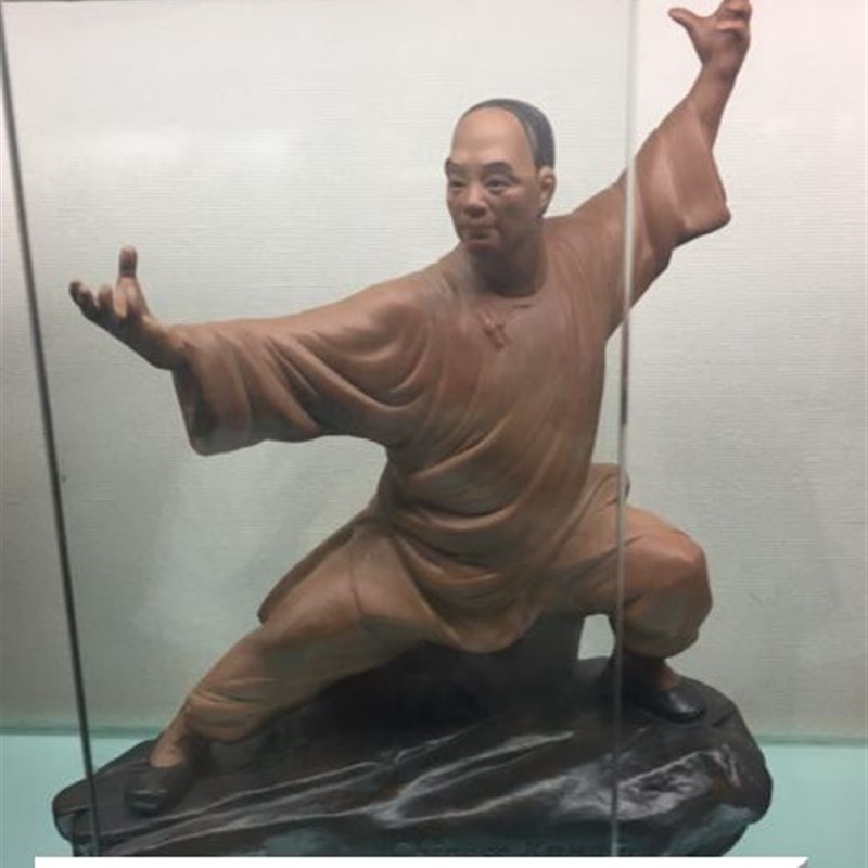 石湾公仔陶瓷中国功夫摆件门厅家居店铺入伙礼品武术人物黄飞鸿