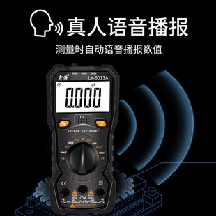 语音高精度电容表专测电容专用测量表容量测试仪测量仪数字检测仪