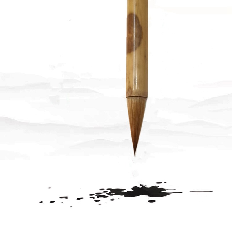 千枝秀毛笔 纯狼毫小楷 二王小行书王羲之手札尺牍国画山水包邮