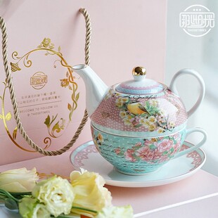 那些时光 子母壶茶壶下午茶具 茶杯子装欧式茶壶一壶一杯