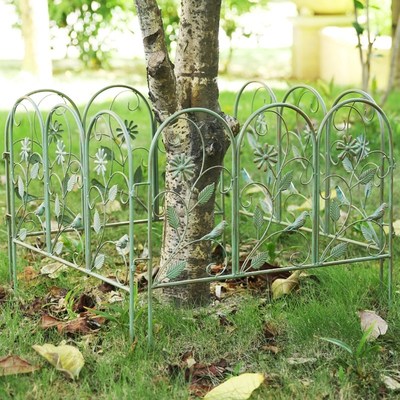 铁艺花园围墙隔断围栏栅栏庭院花架月季铁线莲爬藤架植物攀爬支架