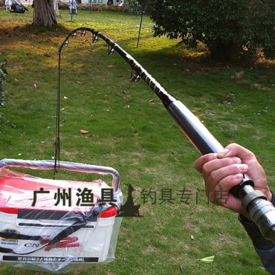 130IB重磅船钓竿大青针竿 南油竿 双轴船竿拖钓竿 铁板竿海钓竿