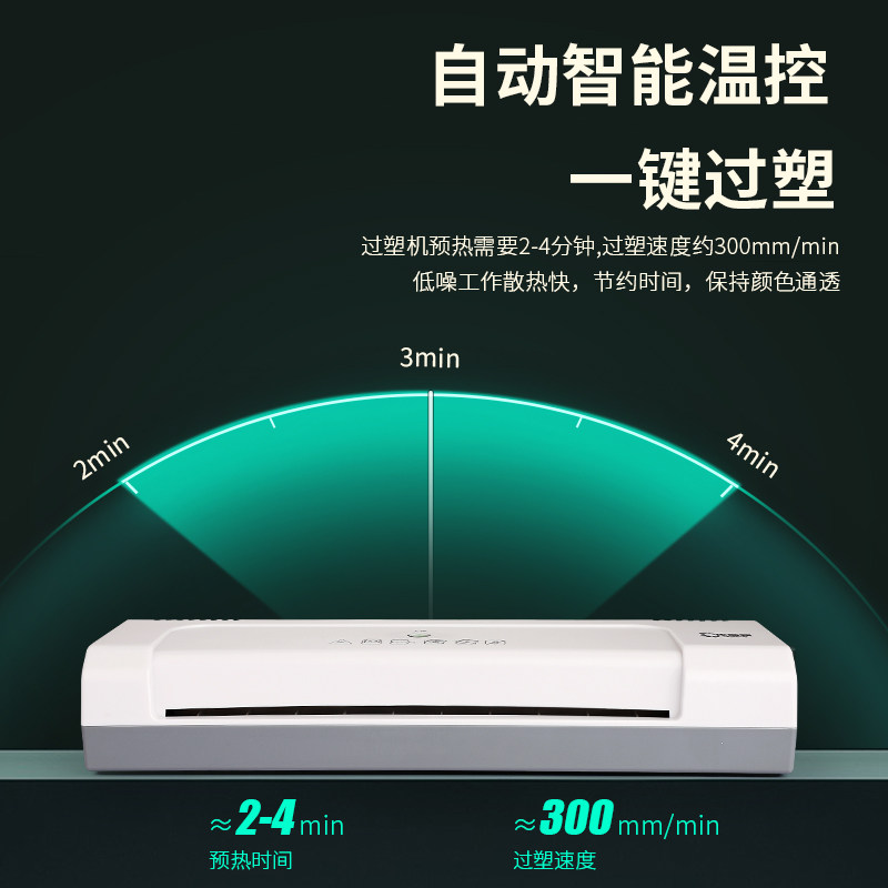 顺丰照片塑封机纸办公室家用小型塑封幼儿园相纸打印过胶机过塑机