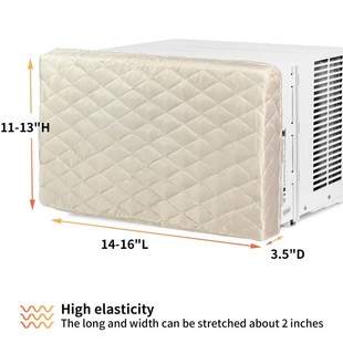 香港熱賣臥室冷氣機保護布窗口式空調機防塵罩室內通風機遮擋布