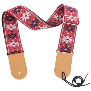 民谣木吉他背带 民族风刺绣个性吉他背带 朗汀电吉他中阮肩带琴带