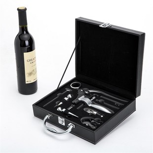 家用红葡萄酒起E子酒瓶塞倒酒器礼盒装 创意红酒开瓶器套装 酒具套