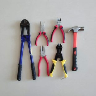 包邮 铁丝剪断老虎钳钢丝钳斜嘴钳斜口钳尖嘴钳钳子工具多功能