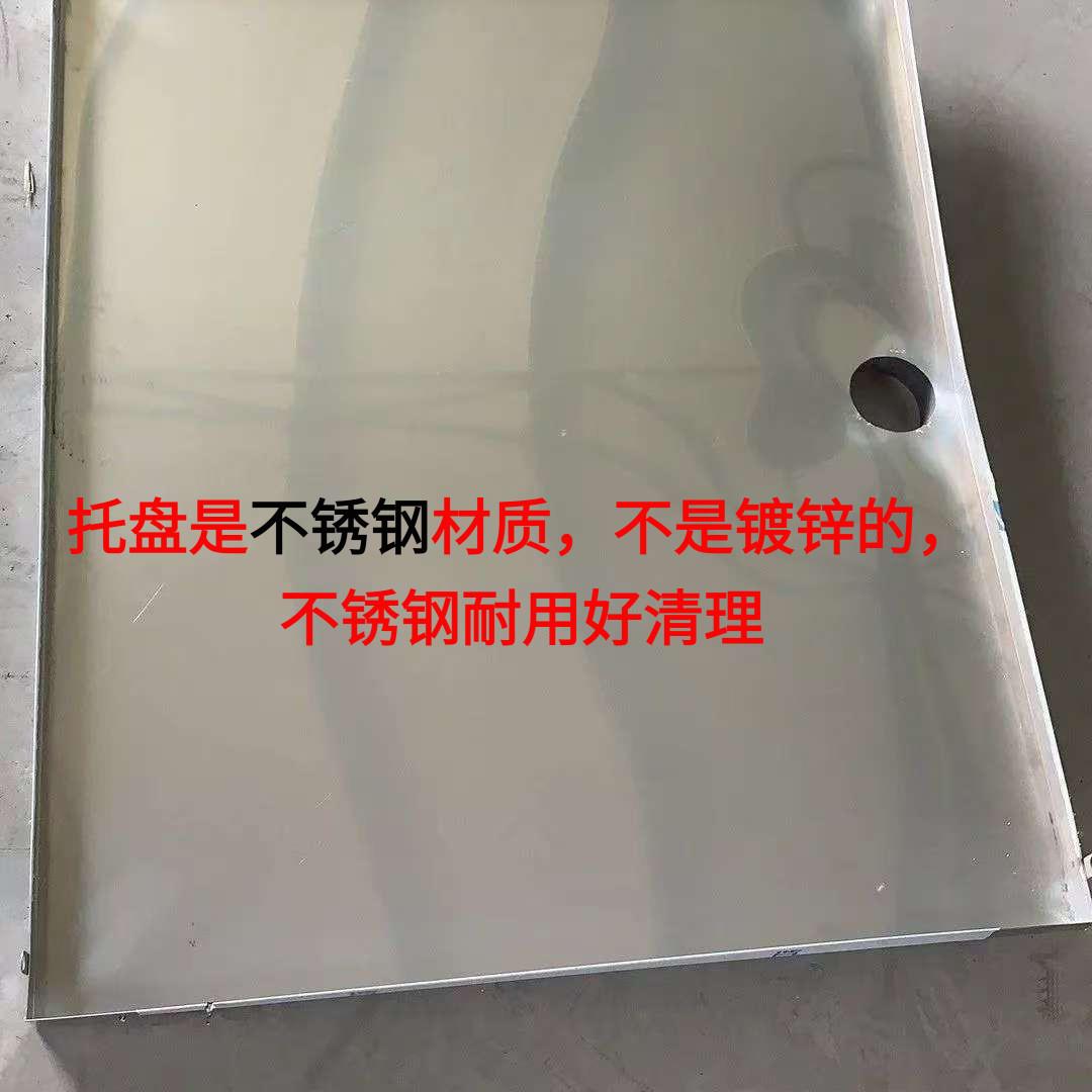 狗厕所漏粪狗笼具排水不锈钢托盘接粪板漏斗式托盘钢筋狗笼厕所