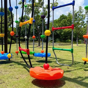 幼儿园秋千攀爬架室内外爬绳梯儿童攀爬绳感统训练儿童器材悬挂绳