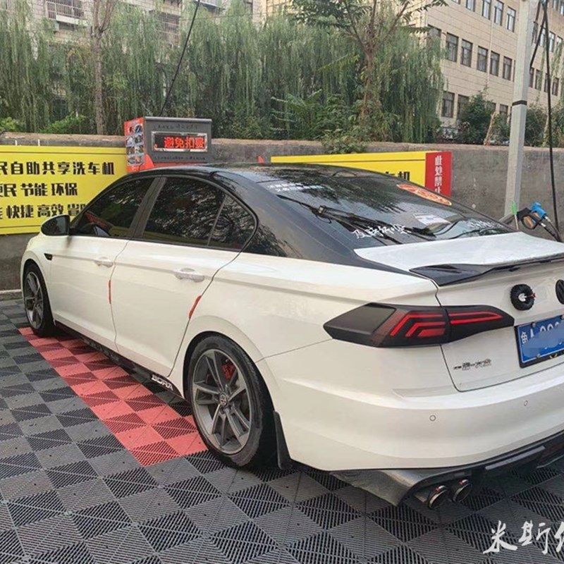 新宝来大灯尾灯膜朗逸lu改装车灯膜磨砂熏黑亚光透光灯膜贴膜