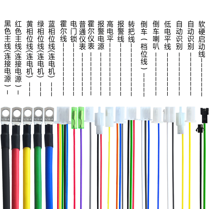 48v60v72v1500w控制器电动三轮车电瓶车大功率智能无刷电机控制器