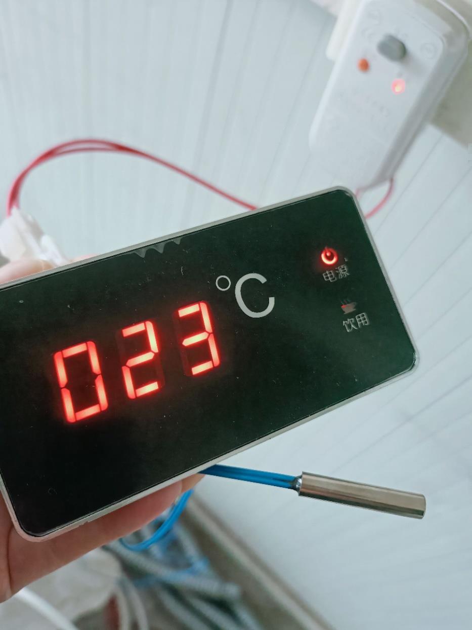 能饮水耗材数码显示表温度表刻度表水器计数字
