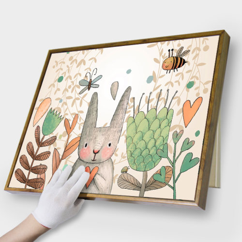 餐厅电表箱装饰画北欧简约客厅配电箱免打孔画遮挡挂画总开关壁画
