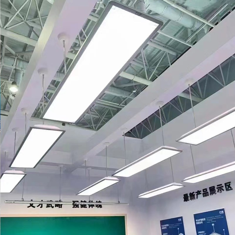 全光谱护眼吊灯学校教防眩5000k吸顶灯学生专用不伤眼自然光顶灯