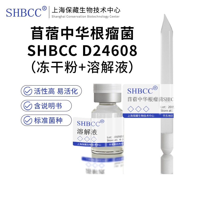 苜蓿中华根瘤菌SHBCC D246w08非模式生物YMA培养基2830培养活