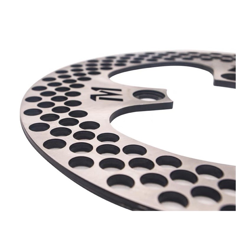 mb刹车盘高品质220mm刹车盘超大飞机音高密集加厚散热电动车改装