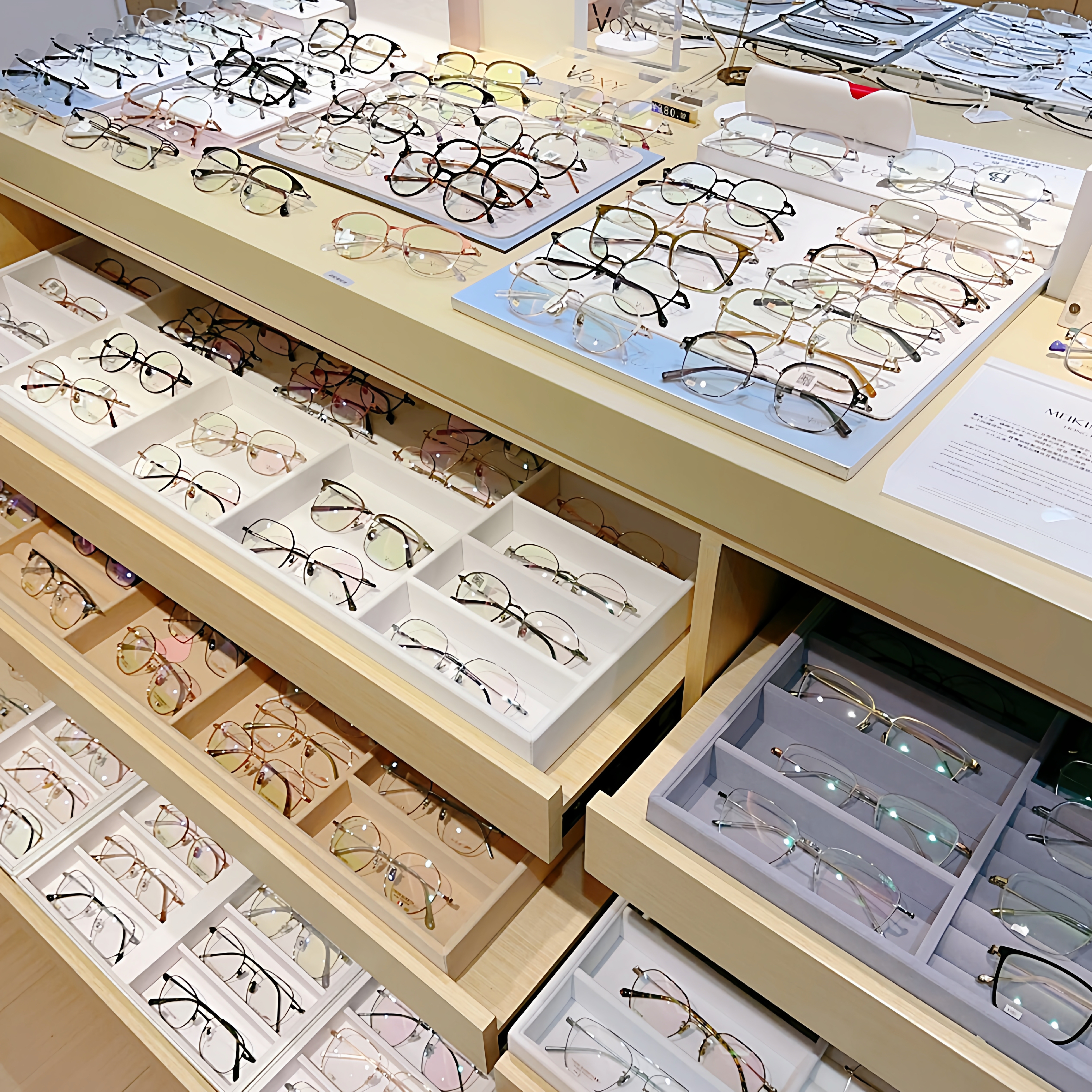 旧镜片配镜框  旧镜片更换镜框纯钛板材镜框挑选款式齐全免费加工