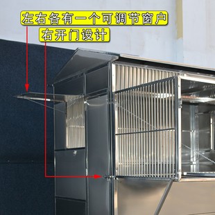 不锈钢大鸽子笼养殖笼大号家用大型繁殖笼特大只进不出笼子可定制