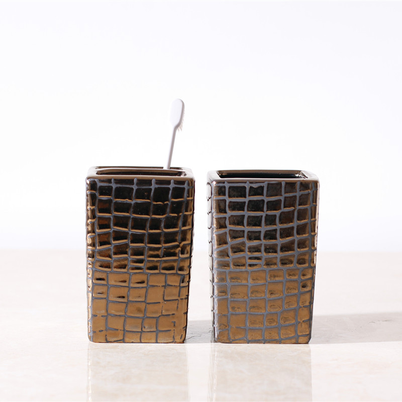 复古陶瓷北欧浴室套件样板房卫生间摆件牙刷架牙膏瓶刷牙杯置物架,家庭/个人清洁工具,洗漱杯,淘宝优惠券,粉丝福利购,淘宝优惠卷