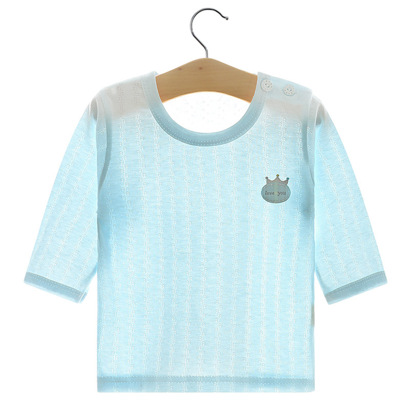 婴儿上衣夏季薄款纯棉睡衣宝宝长袖衣服空调服春秋单件内衣男女童,童装/婴儿装/亲子装,家居服上装,淘宝优惠券,粉丝福利购,淘宝优惠卷