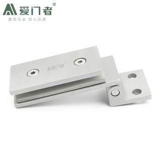 办公室高隔断玻璃门合页淋浴房厕所洗手间单向内外开玻璃门铰链