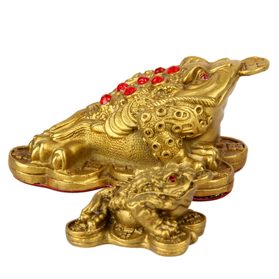 朴器 铜金蟾摆件 B01金蟾 B02金蟾