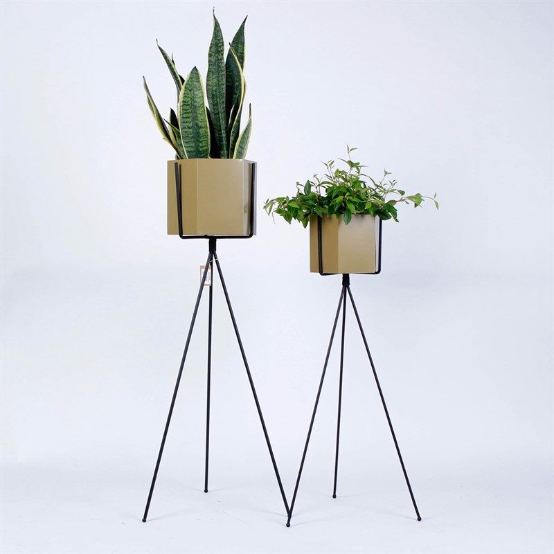 北欧风格铁艺简风三脚落地花架铁皮桶室内客厅置物架阳台 2套包邮,鲜花速递/花卉仿真/绿植园艺,花架,淘宝优惠券,粉丝福利购,淘宝优惠卷