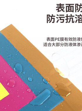 浅绿色布基胶带260U厚英文芯耐磨地膜家装保护地毯拼接胶带长50米