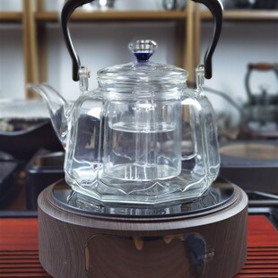 新匠电陶炉1600W家用高档智能遥控煮茶器玻璃煮茶壶茶炉茶具套装