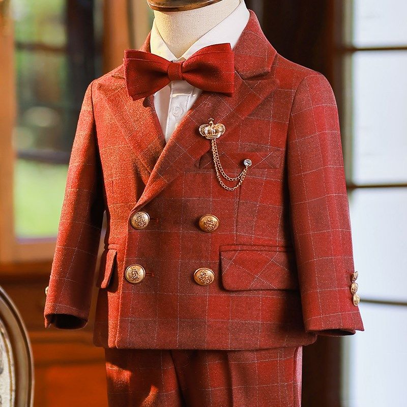 周岁礼服男宝宝春季2024新款儿童西装套装男童花童生日西服洋气春,童装/婴儿装/亲子装,西服/小西装,淘宝优惠券,粉丝福利购,淘宝优惠卷