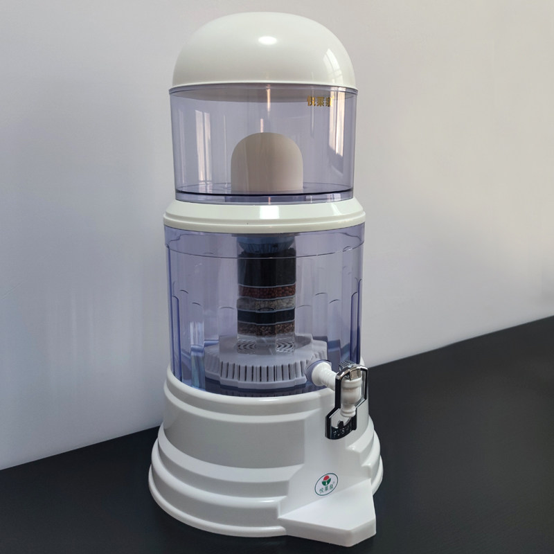 悦莱泉家用台式矿泉壶七级过滤水壶 净水壶 直饮过滤饮水机桶16升