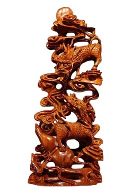 花梨木雕瑞兽麒麟摆件实木雕刻动物工艺礼品摆饰家居装饰品新房乔