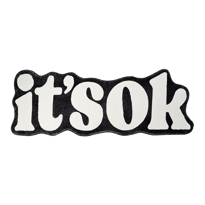 摊牌 地毯卧室客厅2023新款床边毯个性长条入户地毯家用加厚简约