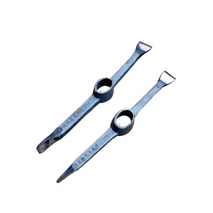 钢镐纯手工锻打柴镐挖笋专用镐道轨钢劈柴专用镐双扁镐头劈柴神器